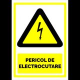 Indicator pericol de electrocutare si avertizare